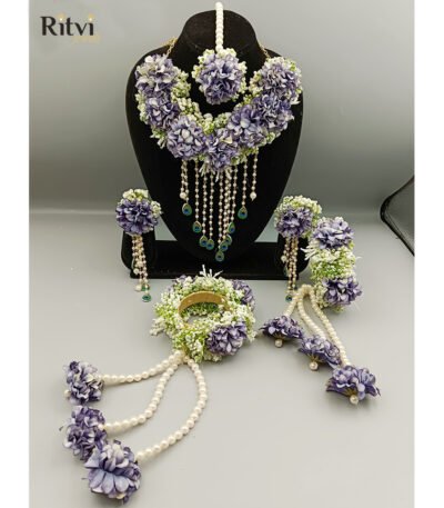 Camellia floral jewellery set