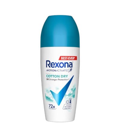 Rexona Cotton Dry Deodorant Roll On (45ml)