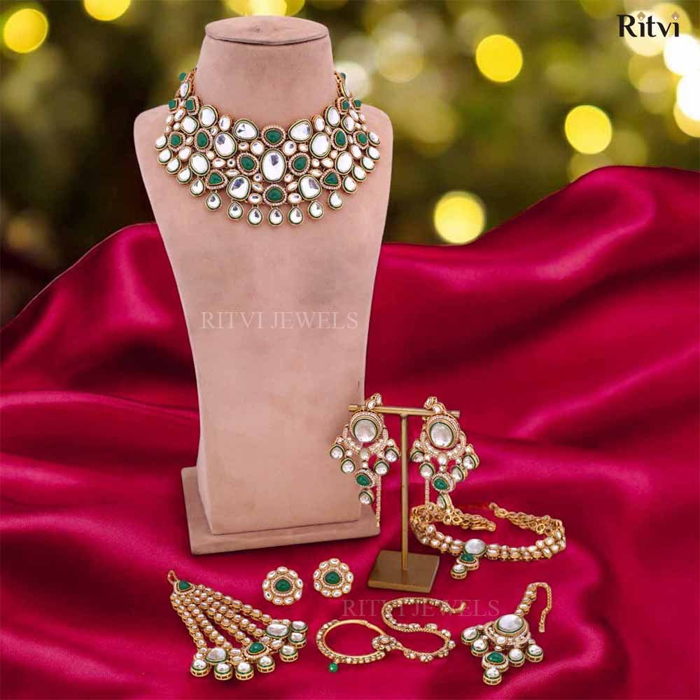 Zunaira kundan bridal set 1 Zunaira bridal set