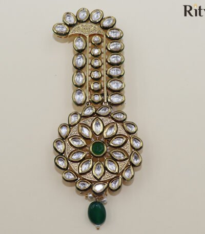 Emerald Glory Kundan Kalgi